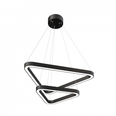 Интерьерный светильник SVETHOLL Глоу софт треугольник подвесной композиция