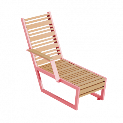 Шезлонг StyleHoll Бардана S-01