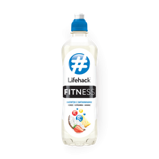Витаминизированный напиток без газов LIfehack FITNTSS и LIfehack ENERGY без красителей с пищевыми волокнами