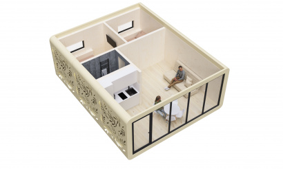 Модульный дом AIRA Премиум 39 м²