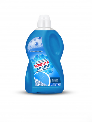 Гель для стирки «‎Жили-Мыли» аром. «‎Морская свежесть» 1 л, флакон