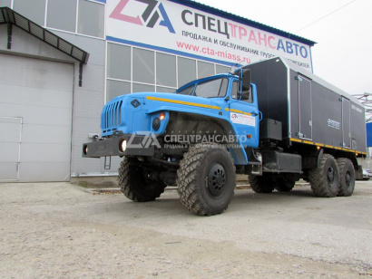 Передвижная паровая установка ППУА 1600/100 Урал 4320-60Е5