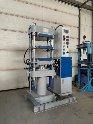 2-х этажный гидравлический вулканизационный пресс 350Х350 36 тонн