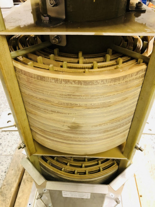 Дроссель воздушный трёхфазный (L=0,04/0,02 мГн; I=2289 А)