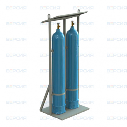 Стойка для хранения кислородных баллонов (4 баллона)