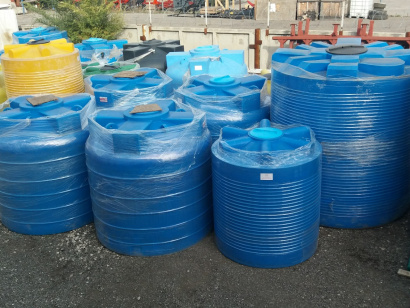 Емкости пластиковые пищевые, химостойкие от 1 м3 до 10 м3.