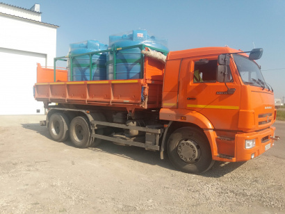 Емкости для КАС (перевозка, хранения) в усиленном каркасе.