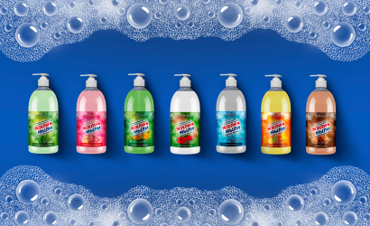 Жидкое мыло «Жили-Мыли‎» Хозяйственное 1 л, пуш-пулл, флакон