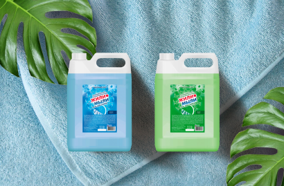 Гель для стрики «‎Жили-Мыли» аром. «‎Лесной родник» 5 л, Канистра