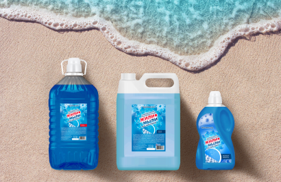 Гель для стирки «‎Жили-Мыли» аром. «‎Морская свежесть» 5 л, ПЭТ