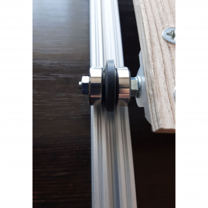 Ролики подшипниковые в паз 3 мм для профиля Соберизавод и для направляющей шкафа купе