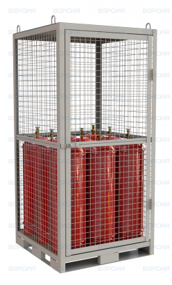 Клеть для хранения пропановых баллонов (9 / 12 / 16 баллонов)