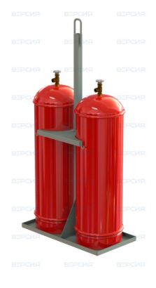 Паллета для хранения пропановых газовых баллонов (4 / 2 баллона)