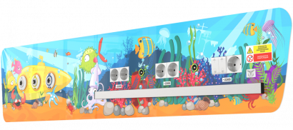 Детские однорядные медицинские консоли CADUCEUS