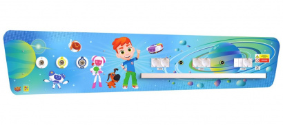 Детские однорядные медицинские консоли CADUCEUS