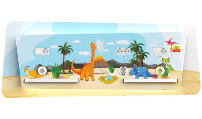 Детские двухрядные медицинские консоли CADUCEUS