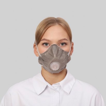 МИРА ММК3+Е – Полумаска фильтрующая (респиратор) многоразовая, формованная