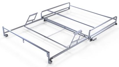 Диванный механизм Конрад-Арт 1600 со стяжкой, шагрень серая