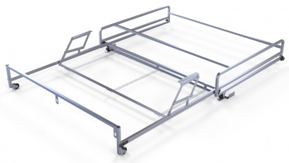 Диванный механизм Конрад-Арт 1900 со стяжкой, шагрень серая