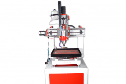 Промышленный фрезерный ЧПУ станок CNC-4040 (400x400x150, дерево, металл) со стальным столом