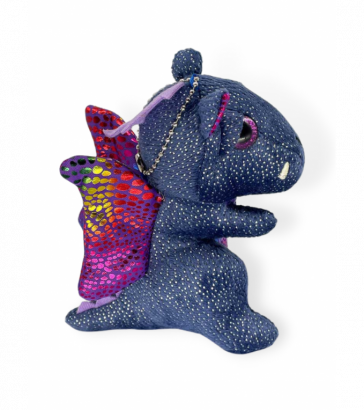 Брелок Дракон, синий, 13см, Mi133