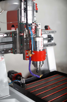 Промышленный фрезерный ЧПУ станок CNC-4040 (400x400x150, дерево, металл) со стальным столом