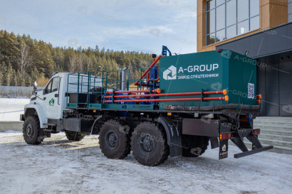 Цементировочный агрегат ЦА-320 на шасси Урал 4320-72