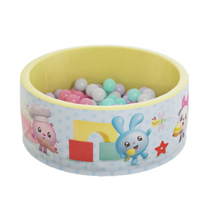 Сухой бассейн Airpool Малышарики Профессии (голубой)