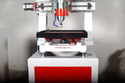 Промышленный фрезерный ЧПУ станок CNC-4040 (400x400x150, дерево, металл) со стальным столом