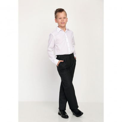 Брюки для мальчика серые серый легкий