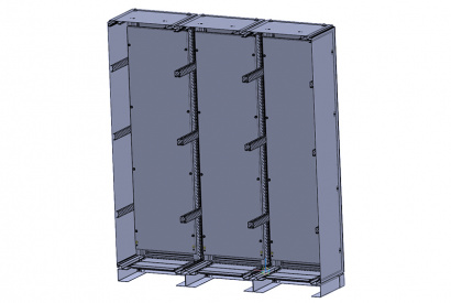 Напольный электротехнический корпус