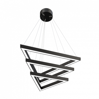 Интерьерный светильник SVETHOLL Глоу треугольник подвесной композиция