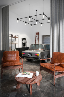 Дизайнерский светильник SVETHOLL Фила подвесной