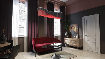 Дизайнерский светильник SVETHOLL Аркада подвесной