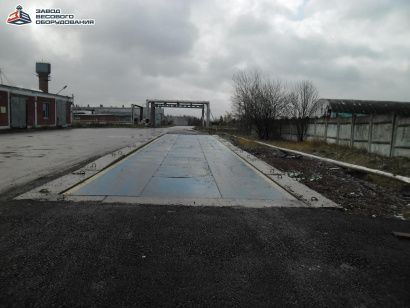 Поосные автомобильные весы ВТА-ДС 150 тонн