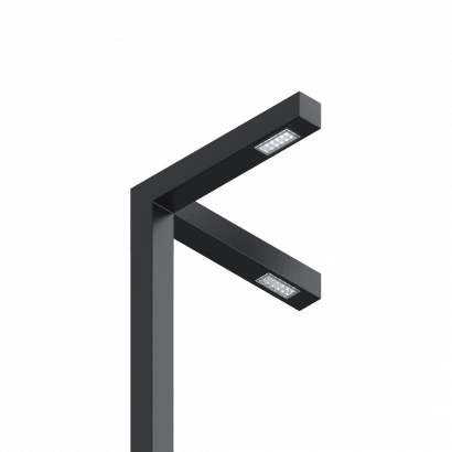 Парковый светильник SVETHOLL Альдебаран V-образный 90 градусов