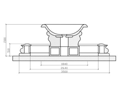 Фонтан FC "Атланты" 3500