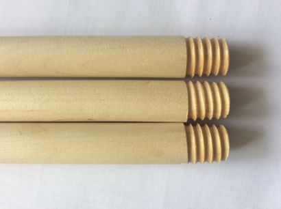 Черенки берёзовые 23×1200 мм для метёл, швабр и щёток