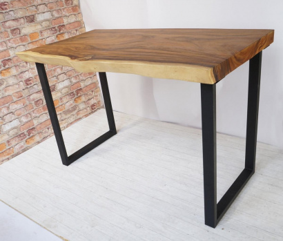 Опора стола прямоугольная 870х570, муар RAL 9005