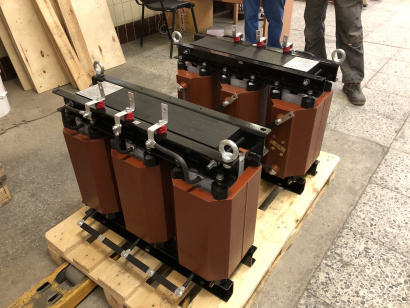 Высоковольтный трансформатор в литой изоляции 10/0,4 кВ