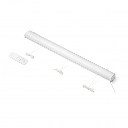 Бесшумный электрокарниз для римских штор Onviz