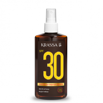 KRASSA Масло-активатор загара