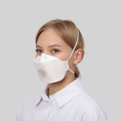 МИРА МК1 – Полумаска фильтрующая (респиратор) одноразовая, складная, трехпанельная