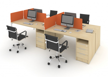 Экраны для офисных столов