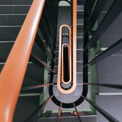 Поручень на перила П 40х4 (21 метр)