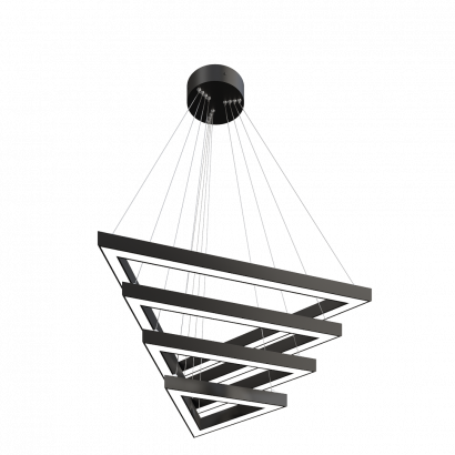 Интерьерный светильник SVETHOLL Глоу треугольник подвесной композиция
