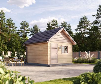 Баня 3х4 «Мини»