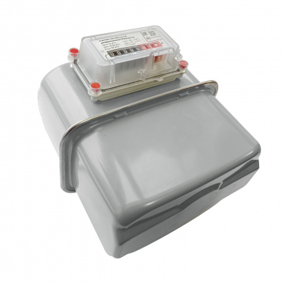 Счётчик газа объемный диафрагменный «Пульсар» G4 справа налево