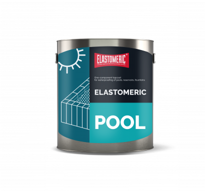 ELASTOMERIC – POOL (3кг серый) Финишное однокомпонентное покрытие для  гидроизоляции бассейнов, резервуаров, фонтанов.