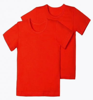 Футболки детские унисекс 2 шт. 104-164 р. ОПТ.
